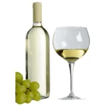 Vin blanc libanais.